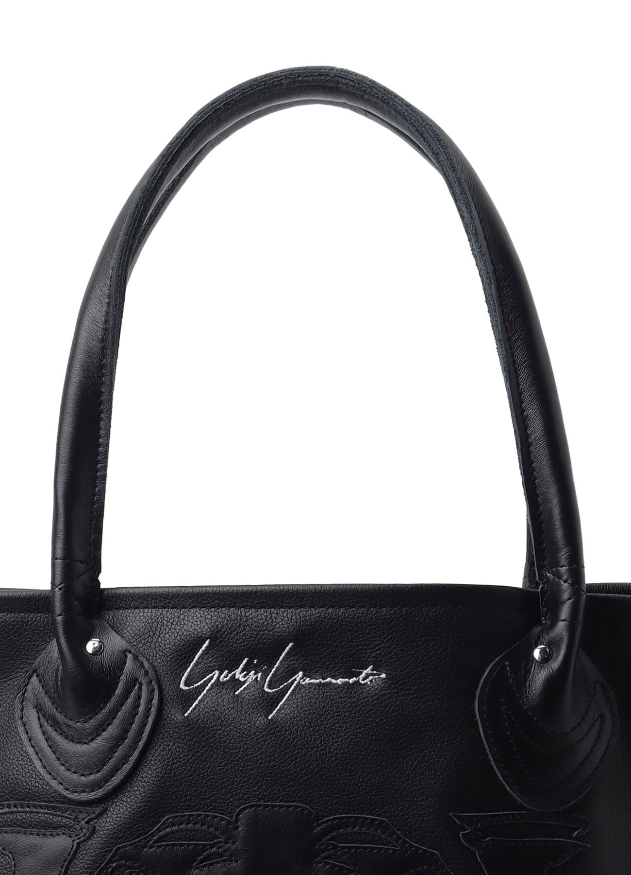 Yohji Yamamoto × VANSON LEATHERS BONE BAG(FREE SIZE Black): Yohji