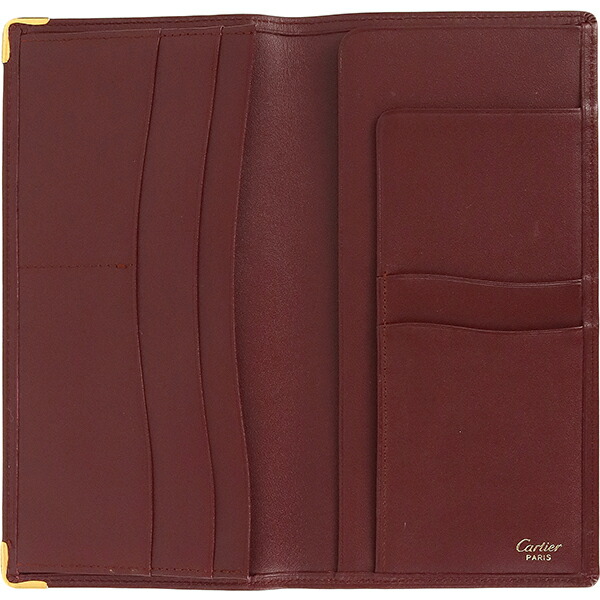 楽天市場】【未使用品】 カルティエ 長財布 札入れ 小銭入れ無し