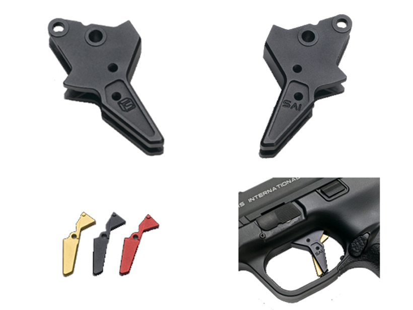 READY FIGHTER] マルイM&P9対応 SAIタイプアルミトリガー ストレート