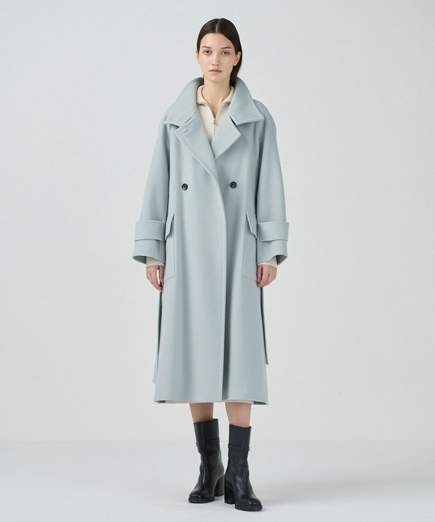 ウールカシミヤリバーコート / GRACE CONTINENTAL | GRACE CONTINENTAL