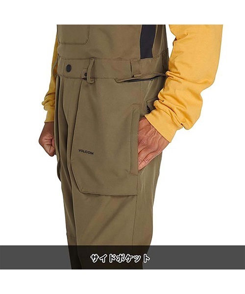 VOLCOM ボルコム ROAN-BIB-OVERALL スノーボード ウェア パンツ 22-23