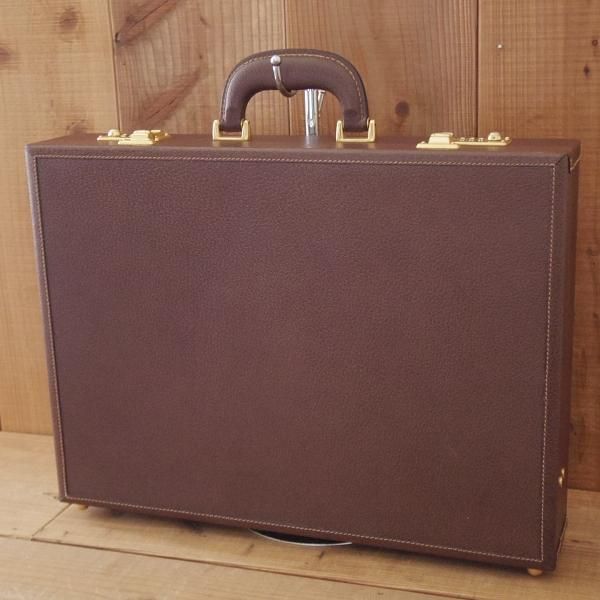 グッチ/GUCCI【イタリア製☆アタッシュケース/レザー】- 高級中古革靴