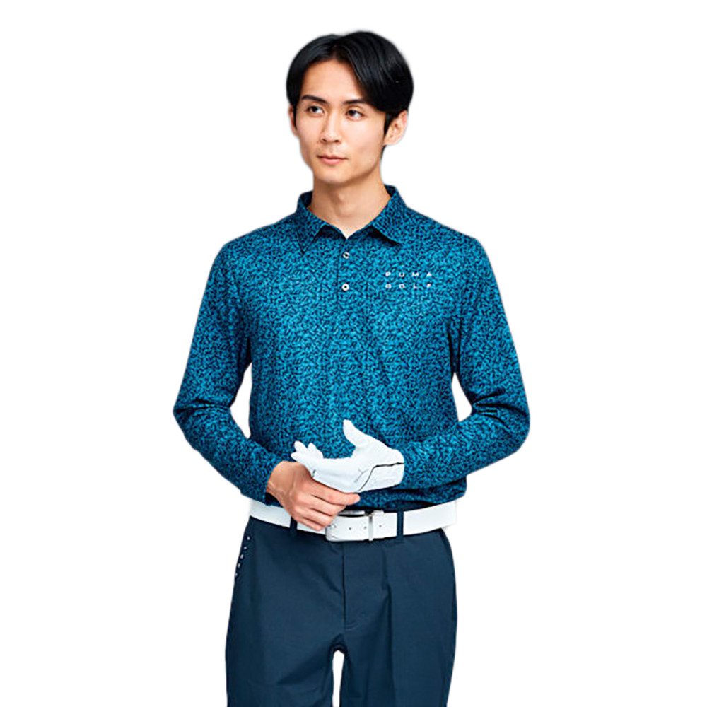 プーマ（PUMA）（メンズ）ゴルフウェア PB グラフィック 長袖