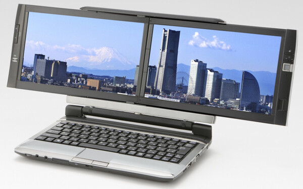 ASCII.jp：工人舎 デュアルディスプレーモバイルノートを発表