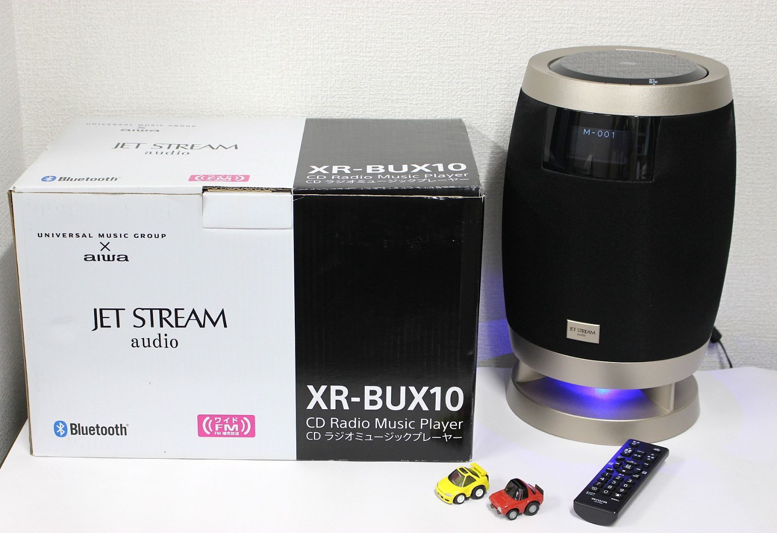 AIWA CD/ラジオ/USB/Bluetooth 名曲100曲内蔵ジェットストリーム