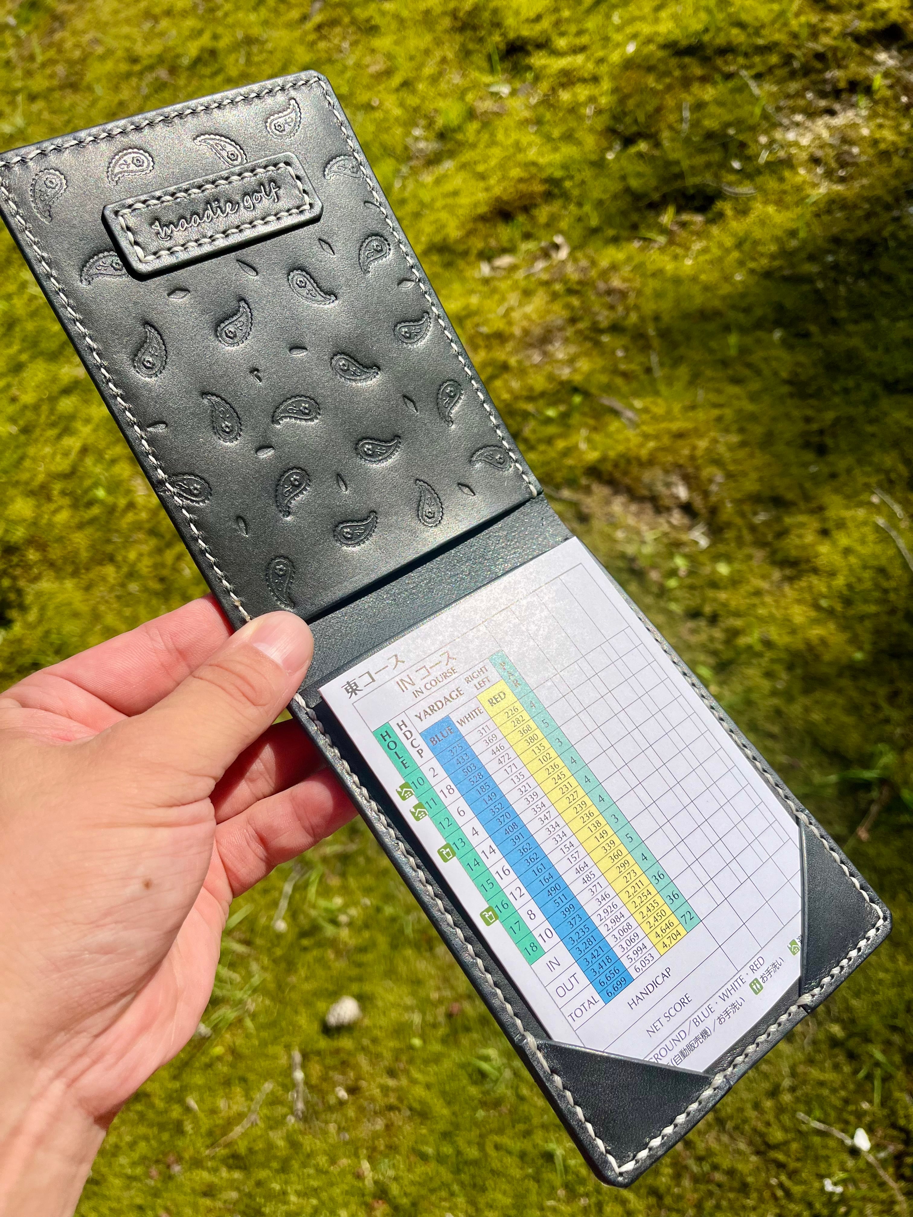 縦型スコアカードホルダー | maadiegolf