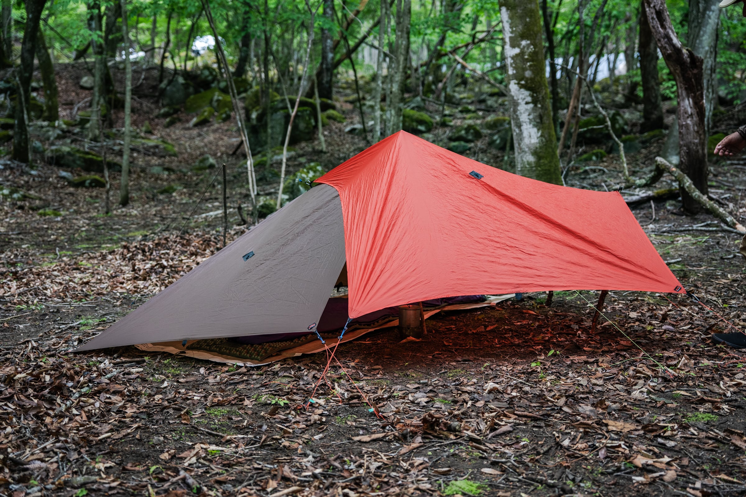 PB Tarp 5×5 Micro | JINDAIJI MOUNTAIN WORKS