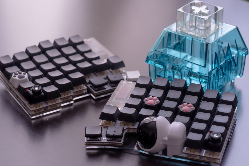 自作キーボード「Keyball61」：組み立てとレビュー編 - matuconとマイコン