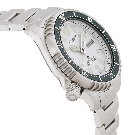 Citizen Promaster Automatic White Dial Men's Watch NY0168-64A