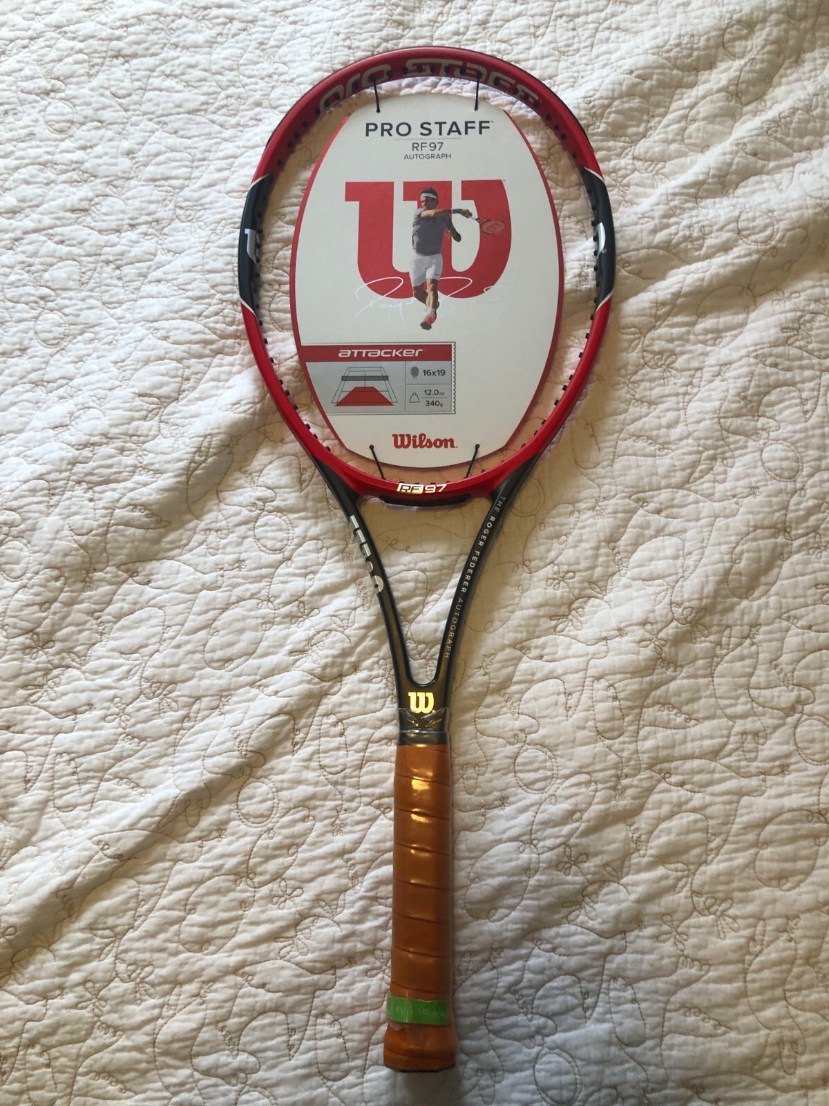 New Old Stock Wilson Pro Staff RF97 2015 Roger Federer Autograph