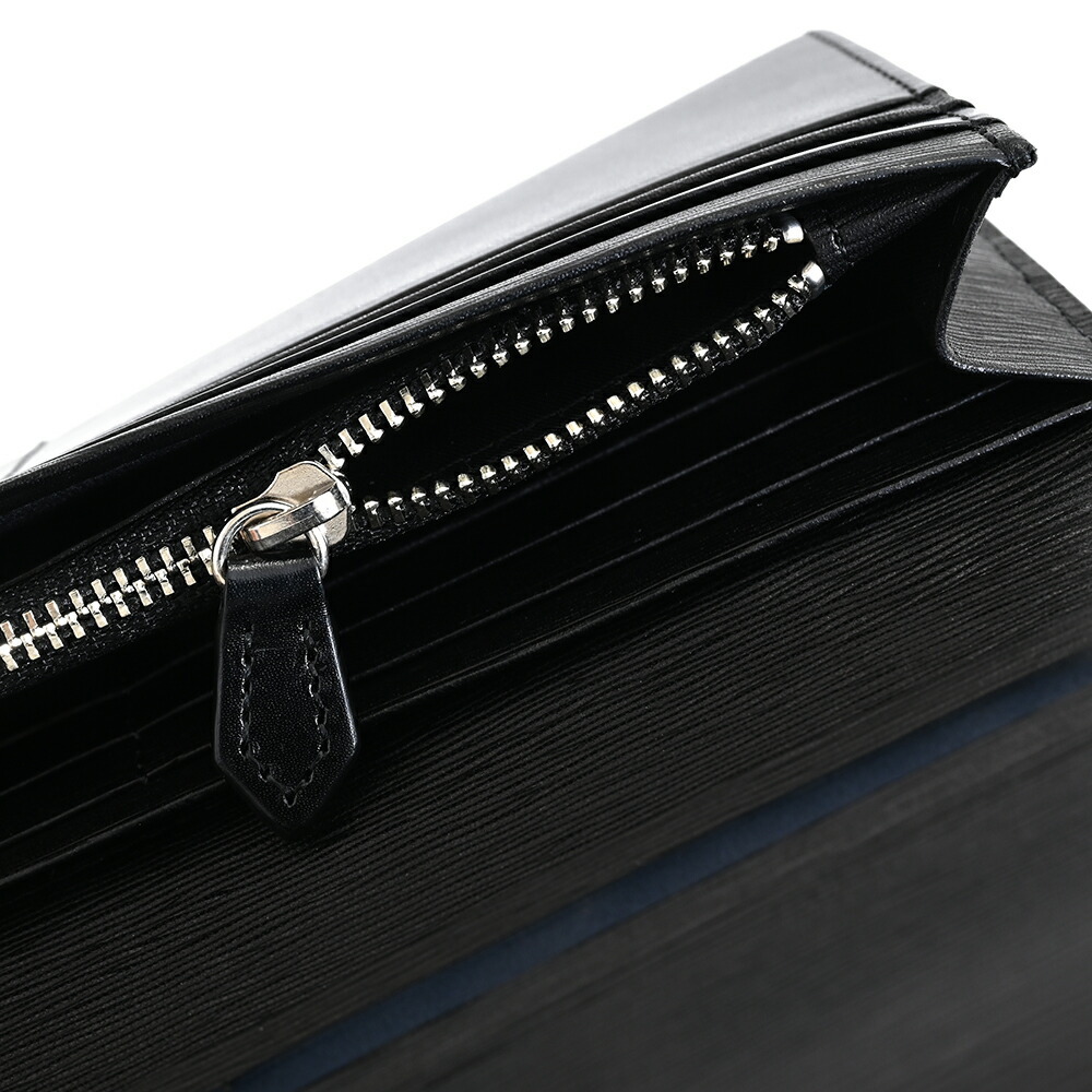 ヴィヴィアンウエストウッド 財布 長財布 黒×紺(ネイビー) Vivienne