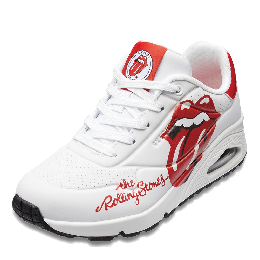 SKECHERS スケッチャーズ UNO - ROLLING STONES レディース ホワイト