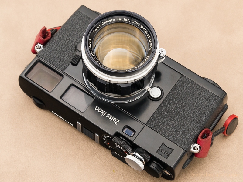 Canon 50mm F1.4 II (L39) 外観レビュー | 収差Love