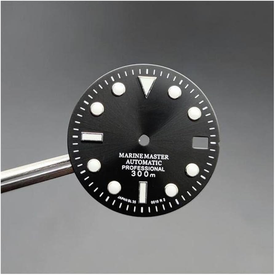 Amazon.co.jp: 時計の文字盤 NH35 時計の文字盤 28.5MM 発光文字盤に