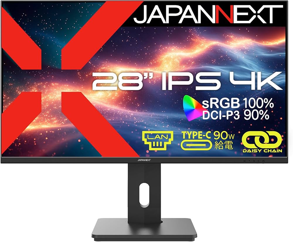 Amazon.co.jp: JAPANNEXT 28インチ IPSパネル搭載 4K(3840x2160)解像度