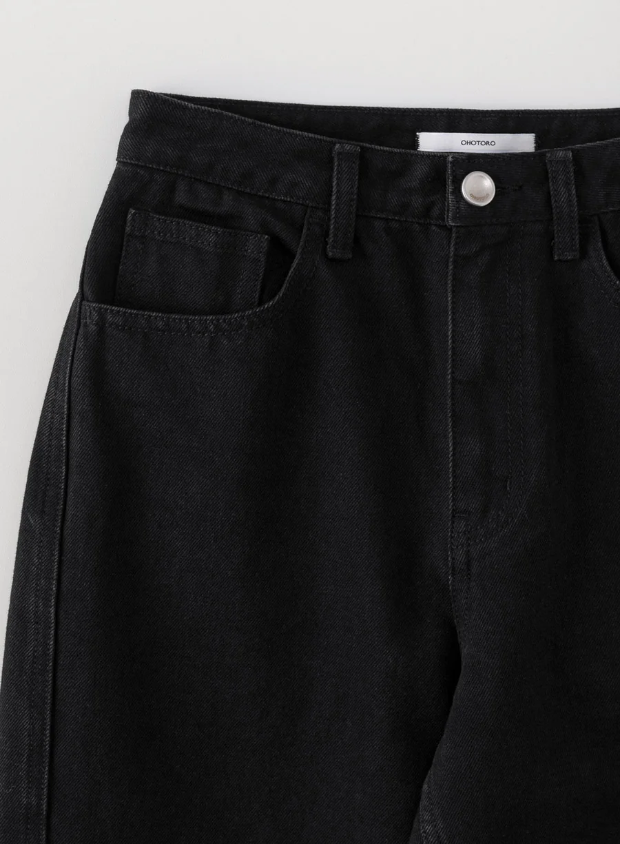 loom black jeans | OHOTORO