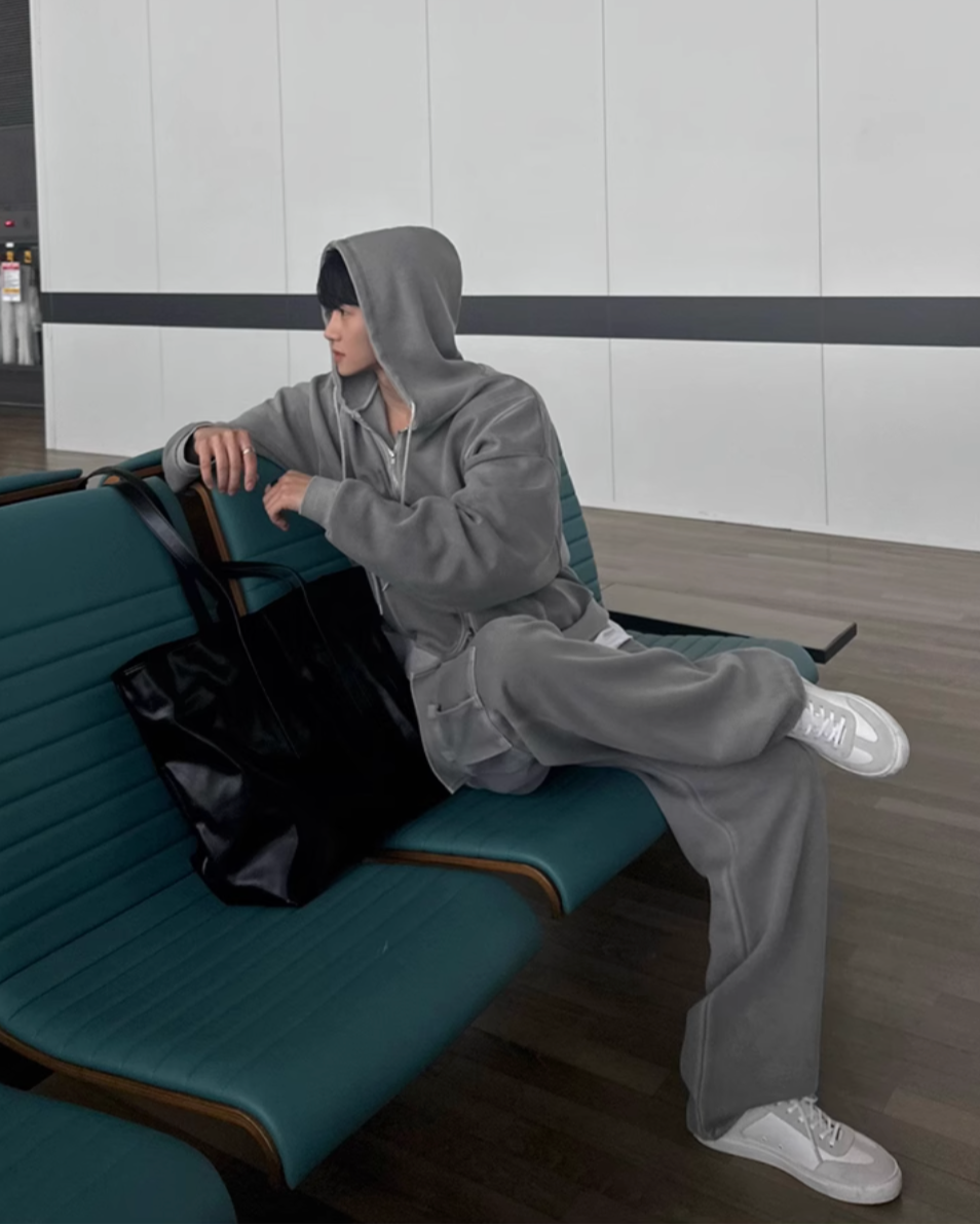 ダブルジップパーカーセットアップ Ril 5748 – Rillfy