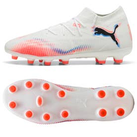 PUMA プーマ フューチャー 8 マッチ HG/AG(ホワイト×オレンジ) 108596