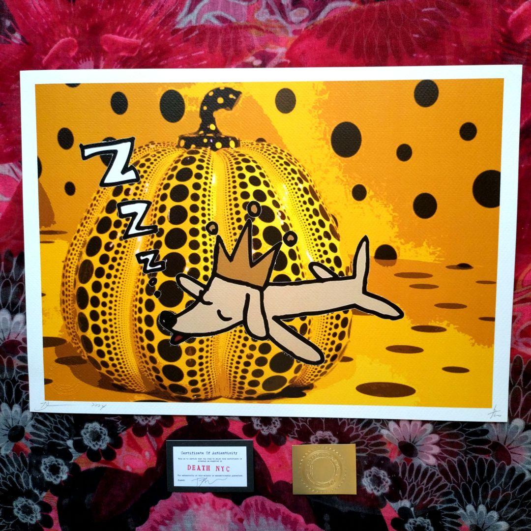 death nyc 世界限定100枚　奈良美智　あおもり犬　草間彌生 death nyc 世界限定100枚 奈良美智 あおもり犬 草間彌生 - メルカリ