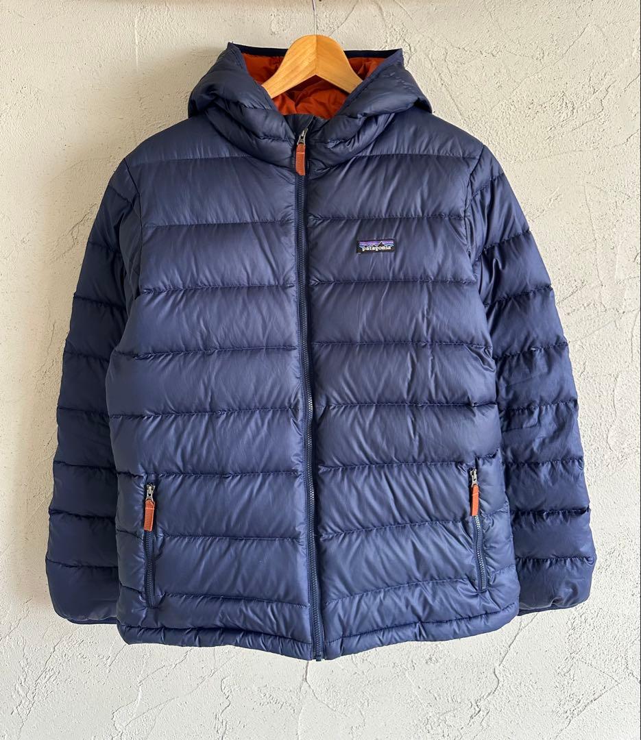パタゴニア キッズ ハイロフト ダウン セーター フーディ XXL ネイビー 国内正規販売店】[68645]Patagonia(パタゴニア) キッズ・ハイロフト