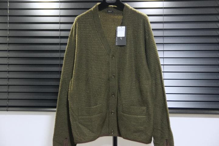 ワイルドライフテーラー アダムエロぺ polartec カーディガン カーキ WILD LIFE TAILOR POLARTEC Alpha Direct カーディガン スタイリング