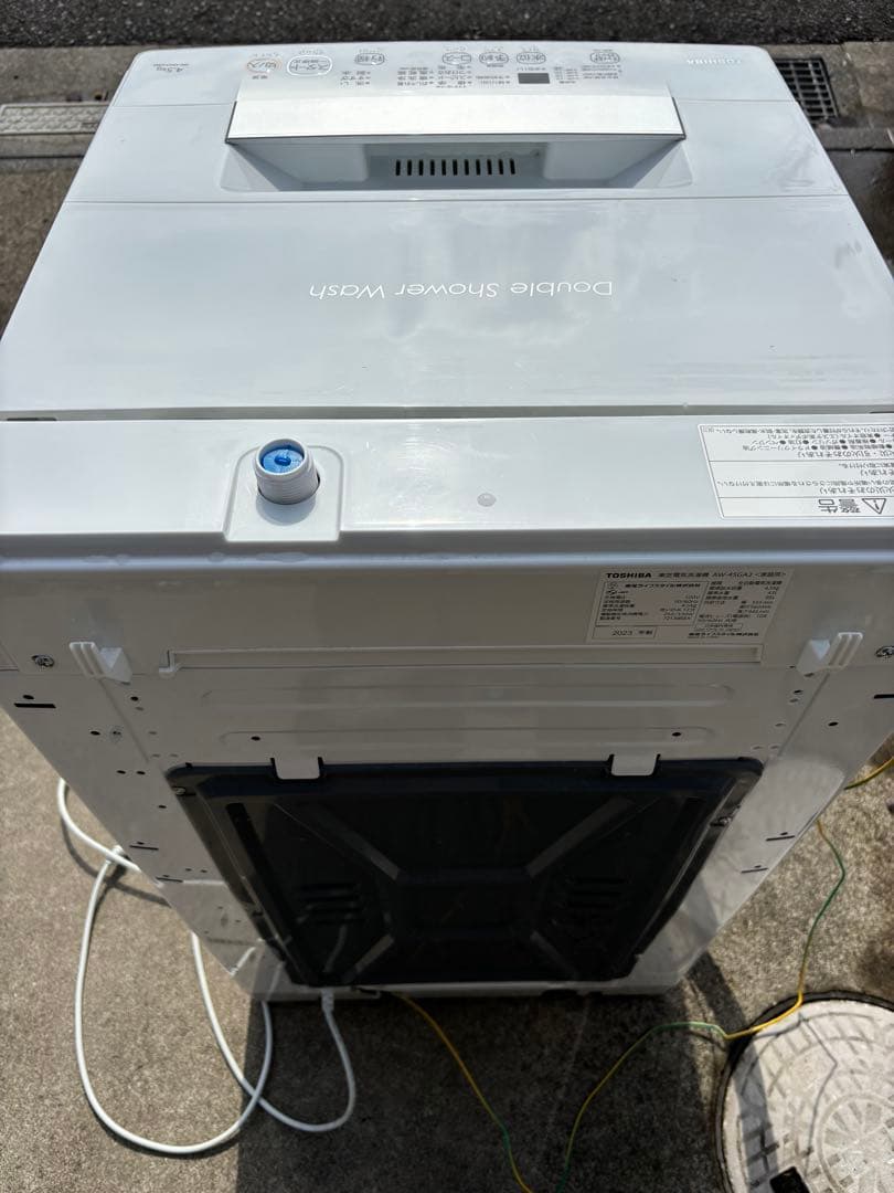 2023年製 TOSHIBA 全自動洗濯機 4.5kg AW-45GA2(W)