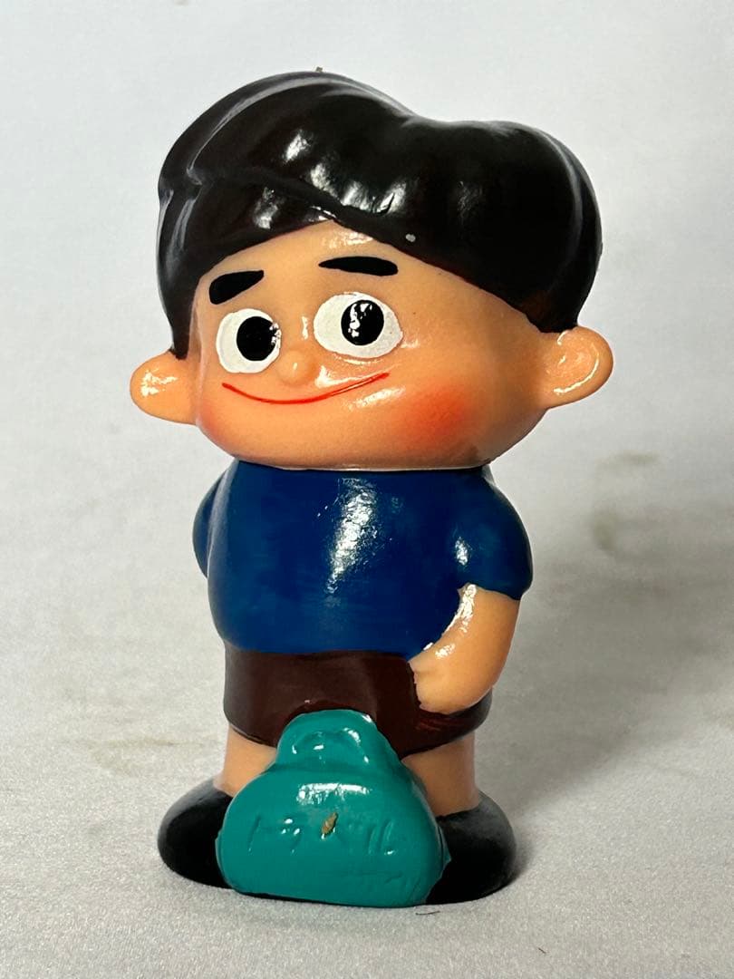 トラベルミン坊や　青服　貯金箱　エーザイ Yahoo!オークション - 当時物 エーザイ 製薬トラベルミン坊やソフビ 貯