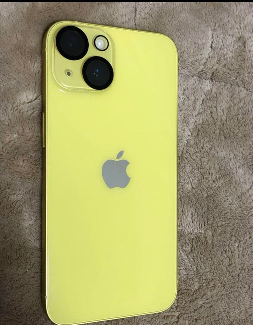 Apple iPhone 14 本体 イエロー128GB付属品と保護フィルム付き Amazon | 【整備済み品】 Apple iPhone 14 128GB イエロー SIMフリー