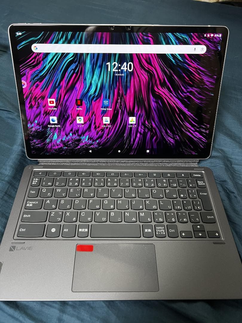 NEC LAVIE タブレット T11 T1195/BAS NECの大型タブレットパソコン『LAVIE T1195/BAS』は、動画やゲームを