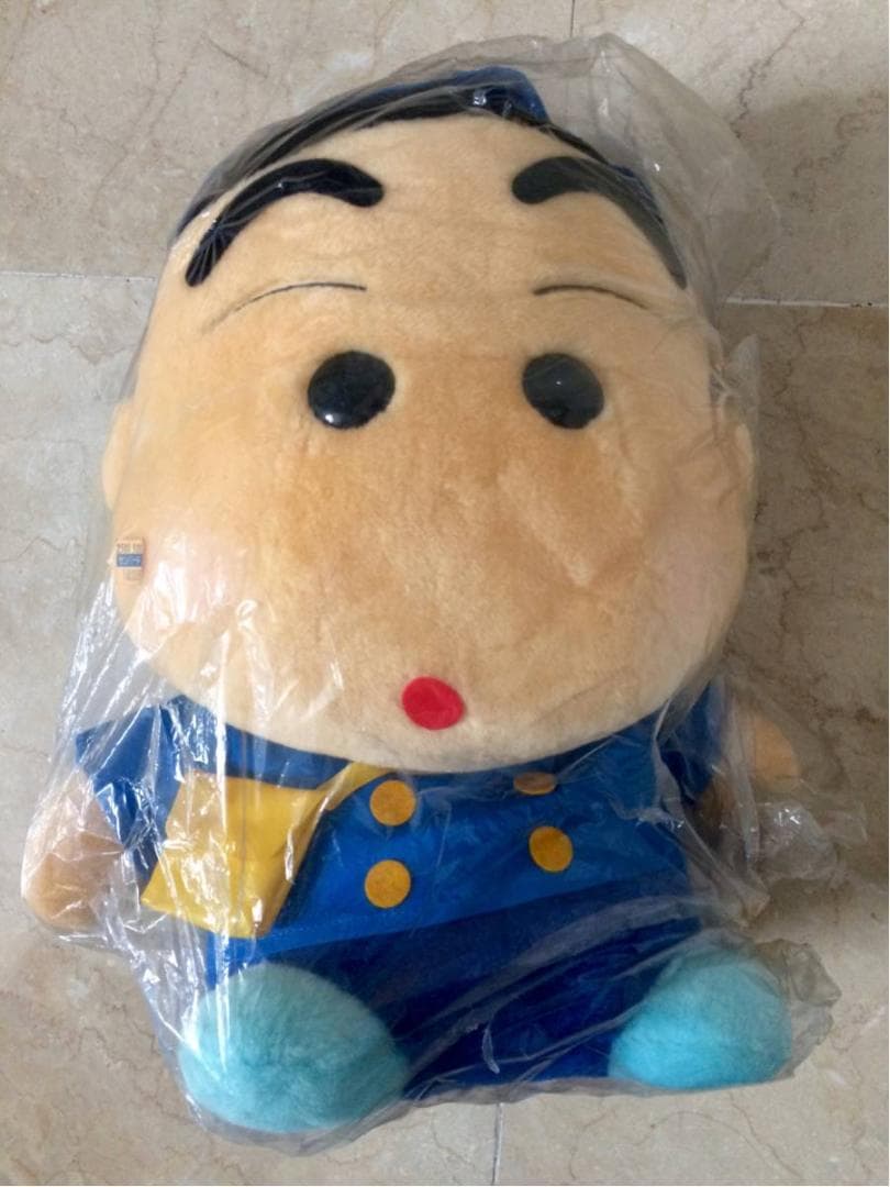激レア 入手困難 クレヨンしんちゃん 特大 ぬいぐるみ バンダイ ぬいぐるみ クレヨンしんちゃん しんのすけ 三英貿易 特大ぬいぐるみ
