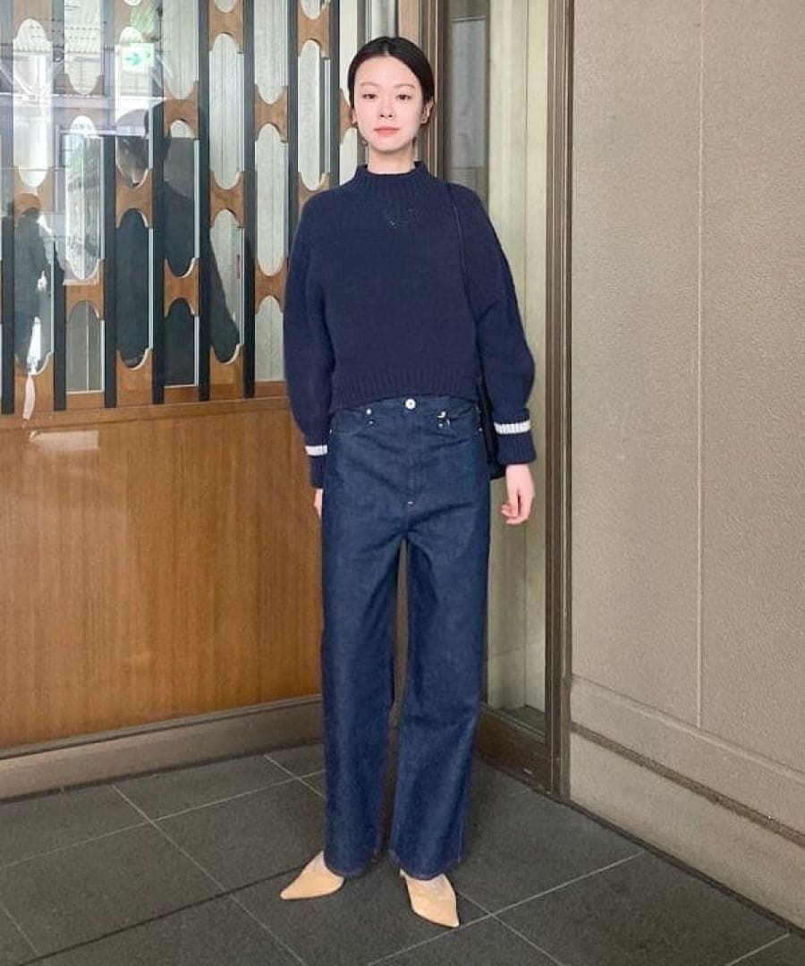 試着のみ　upper hights THE NIECE デニムパンツ 23 upper hights（アッパーハイツ）｜THE NIECE MID-RISEアイテムの詳細