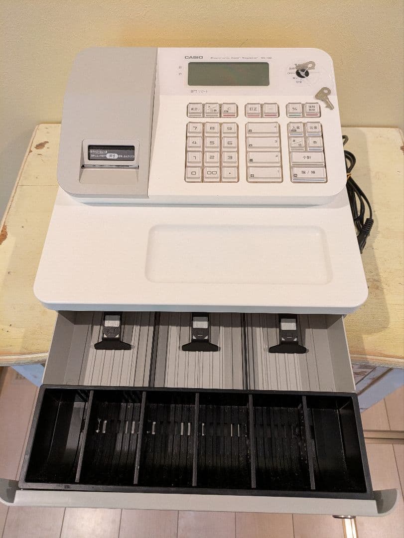 CASIO レジスター SE-G2（取説有） 説明書 カシオ SE-G2 キャッシュレジスター